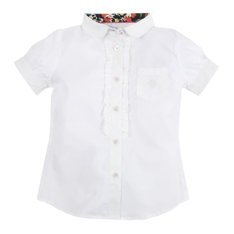 White Poplin S/S Shirt