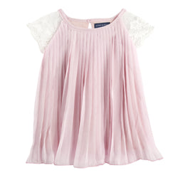 Chiff'on Trend: Ice Pink Chiffon Baby Doll Dress