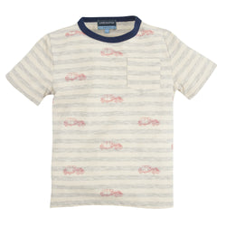 The Model Tee: Print Graphic Tee