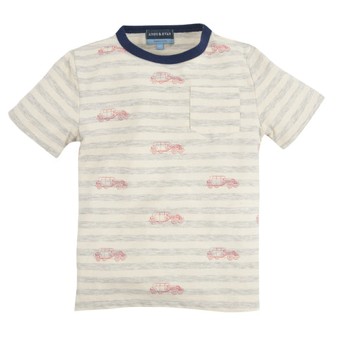 The Model Tee: Print Graphic Tee