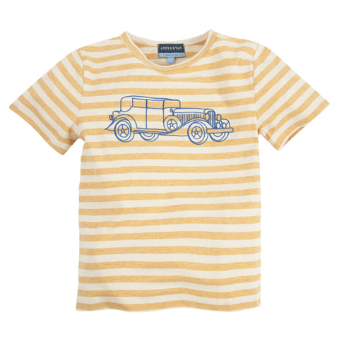 The Model Tee: Embroidery Graphic Tee