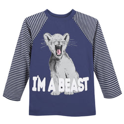 Raglan "Im A Beast" Tee