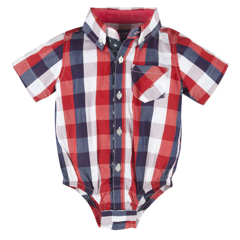 Lil' Drummer Boy: Buffalo Check Shirtzie™/Shirt