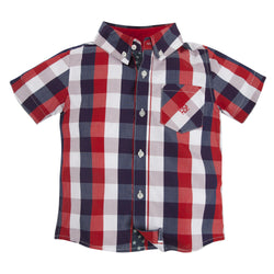 Lil' Drummer Boy: Buffalo Check Shirtzie™/Shirt