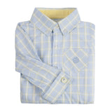 The Chick Magnet: Yellow & Blue Check Shirtzie™/Shirt