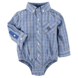 Blue Check Chambray Shirt