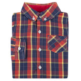Red and Yellow Plaid Shirt