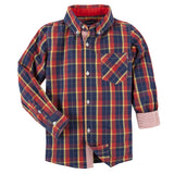 Red and Yellow Plaid Shirt