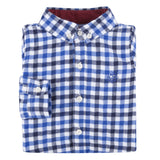 Blue Check Flannel Shirt