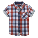 Red and Blue Americana Shirt