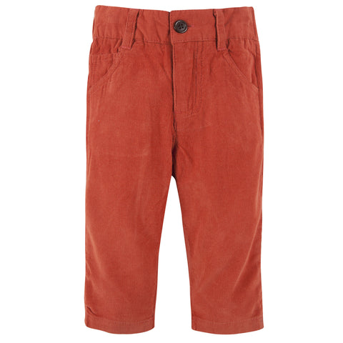 Orange Corduroy Pants