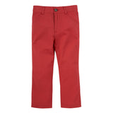 Twill Pants in Red