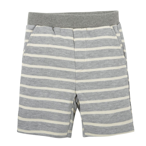 Lounge Shorts with Grey Stripes