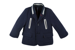 Navy Soft Varsity Blazer