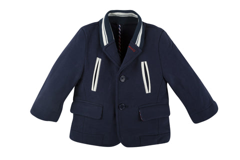 Navy Soft Varsity Blazer