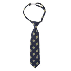 Navy Dreidel Tie