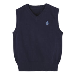 Navy Dreidel Sweater Vest