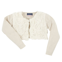 The Cha'cha: Cream Bolero Cardigan