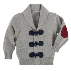 Grey Toggle Cardigan