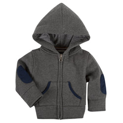Charcoal Grey Zip Up Hoodie