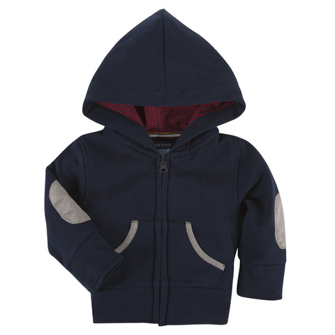 Navy Zip Up Hoodie