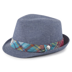 Chambray Fedora