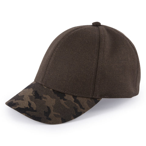 Camo Brim Baseball Cap