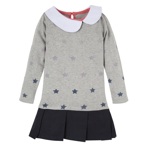 Grey Star Dress