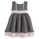 Black & White Herringbone Dress