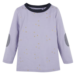 Lavendar Foil Star Tee