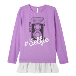 Mauve Selfie Tunic Tee