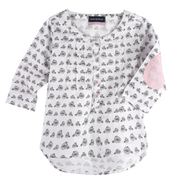 Black & White Bicycle Shirt
