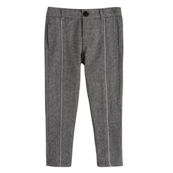 Black & White Herringbone Pant