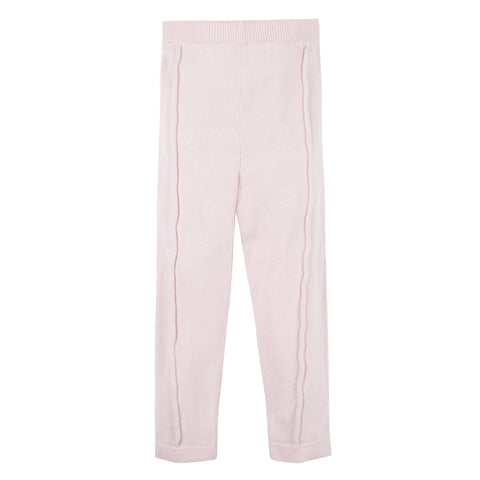Pink Sweater Knit Pant