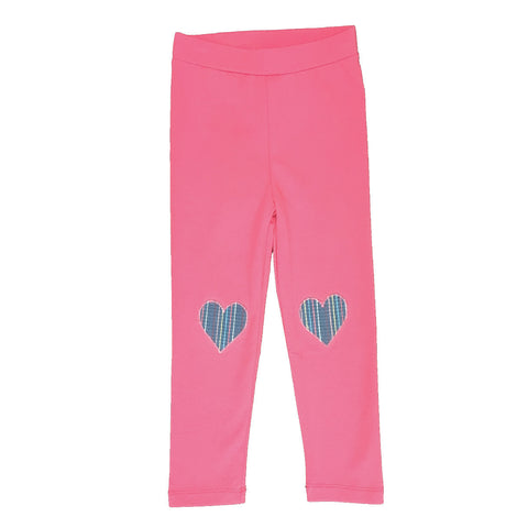 Legging with Heart Knee Patches