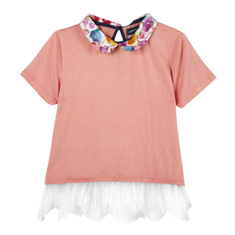 Coral Pink Polo Tunic