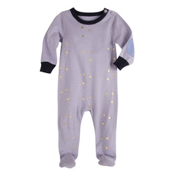 Lavendar Foil Star Romper