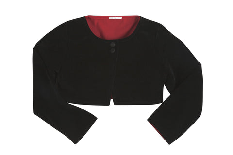 Black Velvet Cardigan