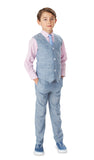 The Ronnie Reed: Blue Chambray Pant