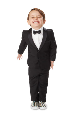 Four Piece Tuxedo Suit Set