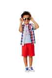 Red and Blue Americana Shirt
