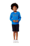 Glasses Sweater in Blue