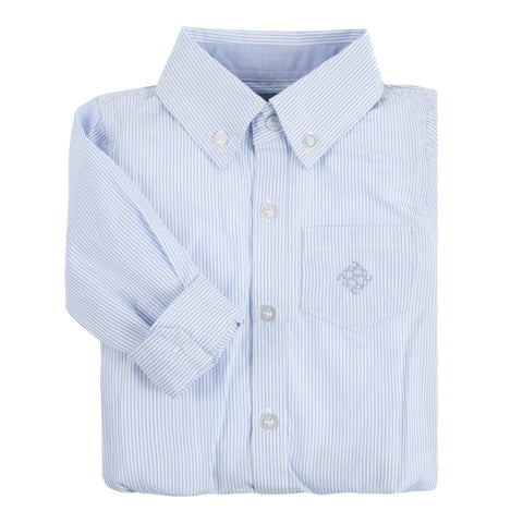 Light Blue Bengal L/S Classic Shirt