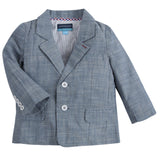 The Ronnie Reed: Blue Chambray 2pc Blazer and Pant Set