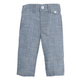 The Ronnie Reed: Blue Chambray 2pc Blazer and Pant Set