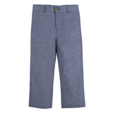 Tailored Linen Suit: Vest & Pant 2-PC Set