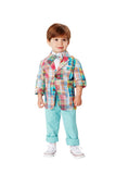 Madras Patchwork Blazer