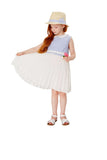 Seersucker & Chiffon Dress